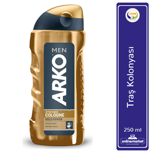 Arko Traş Kolonya 250 ml Gold Power