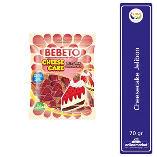 Bebeto Cheese Cake Jelibon 80 gr
