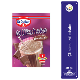 Dr.Oetker Milkshake Çikolatalı 24 gr.
