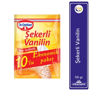 Dr. Oetker Şekerli Vanilin 10lu Paket 6x15 gr