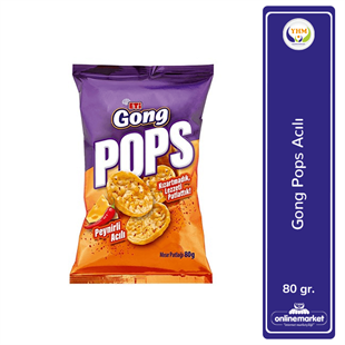 Eti Gong Pops Acı 80 gr.