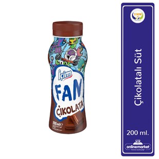 İçim Fan Şişe Süt Çikolatalı 200 ml