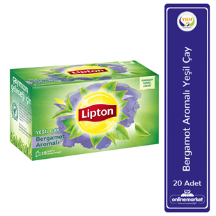 Lipton 20li Bergamot Aromalı Yeşil Çay